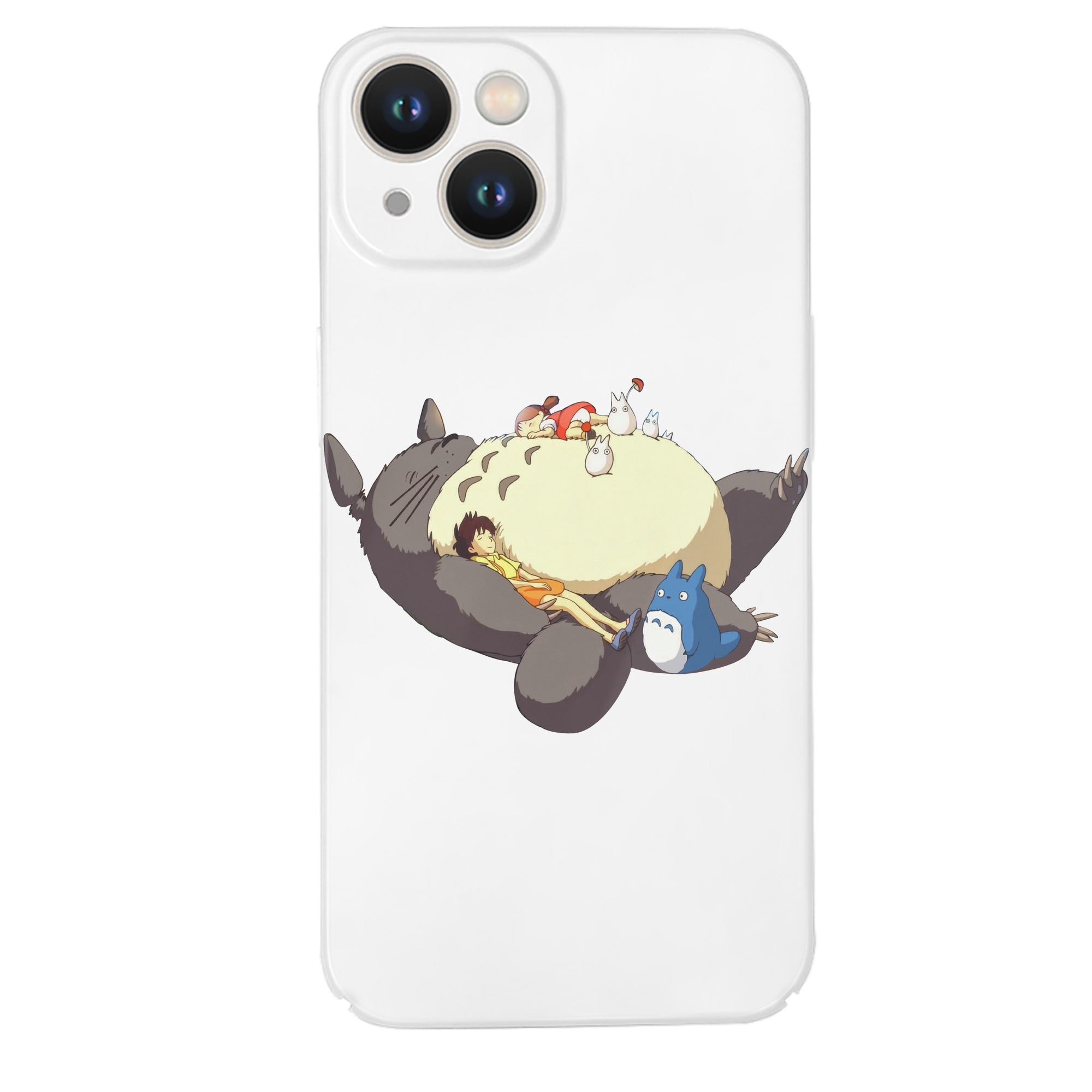 （画像用） となりのトトロ 草壁メイ 草壁サツキ My Neighbor Totoro Satsuki Kusakabe Mei Kusakabe 【iPhone 14シリーズ対応】ハードケース